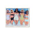 Picture of Beach Babes _GroupedProduct_Rectangle_Landscape_Framed_Matted_
