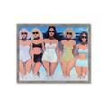 Picture of Beach Babes _GroupedProduct_Rectangle_Landscape_Framed_Matted_