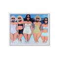 Picture of Beach Babes _GroupedProduct_Rectangle_Landscape_Framed_Matted_