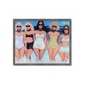 Picture of Beach Babes _GroupedProduct_Rectangle_Landscape_Framed_Matted_