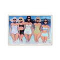 Picture of Beach Babes _GroupedProduct_Rectangle_Landscape_Framed_Matted_