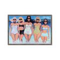 Picture of Beach Babes _GroupedProduct_Rectangle_Landscape_Framed_Matted_