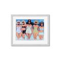 Picture of Beach Babes _GroupedProduct_Rectangle_Landscape_Framed_Matted_