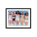 Picture of Beach Babes _GroupedProduct_Rectangle_Landscape_Framed_Matted_