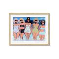 Picture of Beach Babes _GroupedProduct_Rectangle_Landscape_Framed_Matted_