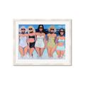 Picture of Beach Babes _GroupedProduct_Rectangle_Landscape_Framed_Matted_