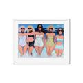 Picture of Beach Babes _GroupedProduct_Rectangle_Landscape_Framed_Matted_