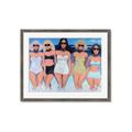 Picture of Beach Babes _GroupedProduct_Rectangle_Landscape_Framed_Matted_