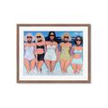 Picture of Beach Babes _GroupedProduct_Rectangle_Landscape_Framed_Matted_