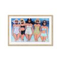 Picture of Beach Babes _GroupedProduct_Rectangle_Landscape_Framed_Matted_