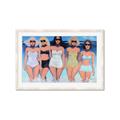 Picture of Beach Babes _GroupedProduct_Rectangle_Landscape_Framed_Matted_