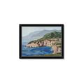 Picture of Cliff Beach _GroupedProduct_Rectangle_Landscape_Framed_Matted_