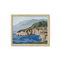 Picture of Cliff Beach _GroupedProduct_Rectangle_Landscape_Framed_Matted_