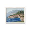 Picture of Cliff Beach _GroupedProduct_Rectangle_Landscape_Framed_Matted_