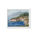 Picture of Cliff Beach _GroupedProduct_Rectangle_Landscape_Framed_Matted_