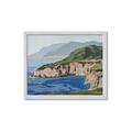 Picture of Cliff Beach _GroupedProduct_Rectangle_Landscape_Framed_Matted_