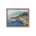 Picture of Cliff Beach _GroupedProduct_Rectangle_Landscape_Framed_Matted_