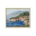Picture of Cliff Beach _GroupedProduct_Rectangle_Landscape_Framed_Matted_