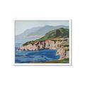 Picture of Cliff Beach _GroupedProduct_Rectangle_Landscape_Framed_Matted_