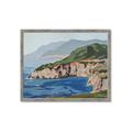 Picture of Cliff Beach _GroupedProduct_Rectangle_Landscape_Framed_Matted_