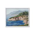Picture of Cliff Beach _GroupedProduct_Rectangle_Landscape_Framed_Matted_