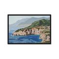 Picture of Cliff Beach _GroupedProduct_Rectangle_Landscape_Framed_Matted_
