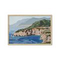 Picture of Cliff Beach _GroupedProduct_Rectangle_Landscape_Framed_Matted_