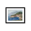 Picture of Cliff Beach _GroupedProduct_Rectangle_Landscape_Framed_Matted_