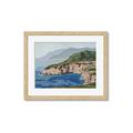 Picture of Cliff Beach _GroupedProduct_Rectangle_Landscape_Framed_Matted_