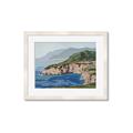 Picture of Cliff Beach _GroupedProduct_Rectangle_Landscape_Framed_Matted_