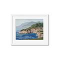 Picture of Cliff Beach _GroupedProduct_Rectangle_Landscape_Framed_Matted_