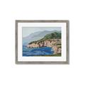 Picture of Cliff Beach _GroupedProduct_Rectangle_Landscape_Framed_Matted_