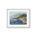 Picture of Cliff Beach _GroupedProduct_Rectangle_Landscape_Framed_Matted_
