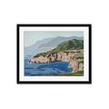 Picture of Cliff Beach _GroupedProduct_Rectangle_Landscape_Framed_Matted_