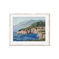 Picture of Cliff Beach _GroupedProduct_Rectangle_Landscape_Framed_Matted_