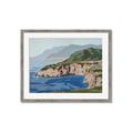 Picture of Cliff Beach _GroupedProduct_Rectangle_Landscape_Framed_Matted_