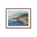 Picture of Cliff Beach _GroupedProduct_Rectangle_Landscape_Framed_Matted_