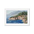 Picture of Cliff Beach _GroupedProduct_Rectangle_Landscape_Framed_Matted_