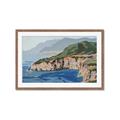 Picture of Cliff Beach _GroupedProduct_Rectangle_Landscape_Framed_Matted_