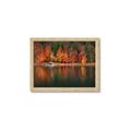 Picture of Autumn by the Lake _GroupedProduct_Rectangle_Landscape_Photography _GroupedProduct_Rectangle_Landscape_Framed_Matted_