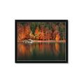 Picture of Autumn by the Lake _GroupedProduct_Rectangle_Landscape_Photography _GroupedProduct_Rectangle_Landscape_Framed_Matted_