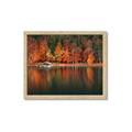 Picture of Autumn by the Lake _GroupedProduct_Rectangle_Landscape_Photography _GroupedProduct_Rectangle_Landscape_Framed_Matted_