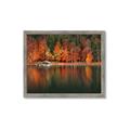 Picture of Autumn by the Lake _GroupedProduct_Rectangle_Landscape_Photography _GroupedProduct_Rectangle_Landscape_Framed_Matted_