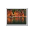 Picture of Autumn by the Lake _GroupedProduct_Rectangle_Landscape_Photography _GroupedProduct_Rectangle_Landscape_Framed_Matted_
