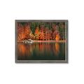 Picture of Autumn by the Lake _GroupedProduct_Rectangle_Landscape_Photography _GroupedProduct_Rectangle_Landscape_Framed_Matted_