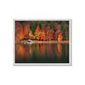 Picture of Autumn by the Lake _GroupedProduct_Rectangle_Landscape_Photography _GroupedProduct_Rectangle_Landscape_Framed_Matted_