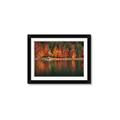Picture of Autumn by the Lake _GroupedProduct_Rectangle_Landscape_Photography _GroupedProduct_Rectangle_Landscape_Framed_Matted_