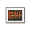 Picture of Autumn by the Lake _GroupedProduct_Rectangle_Landscape_Photography _GroupedProduct_Rectangle_Landscape_Framed_Matted_