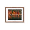 Picture of Autumn by the Lake _GroupedProduct_Rectangle_Landscape_Photography _GroupedProduct_Rectangle_Landscape_Framed_Matted_