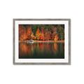 Picture of Autumn by the Lake _GroupedProduct_Rectangle_Landscape_Photography _GroupedProduct_Rectangle_Landscape_Framed_Matted_